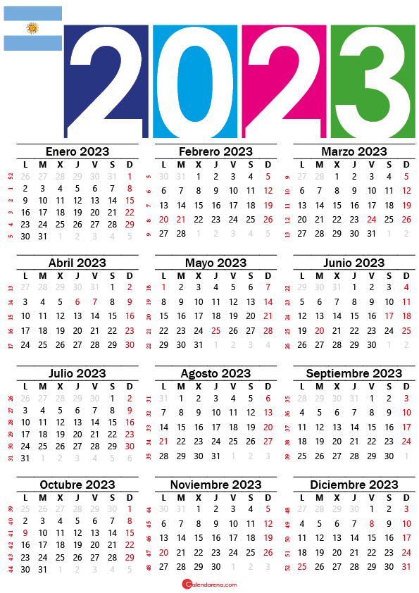 Calendario 2022 Argentina Con Días Festivos Para Imprimir Free Nude