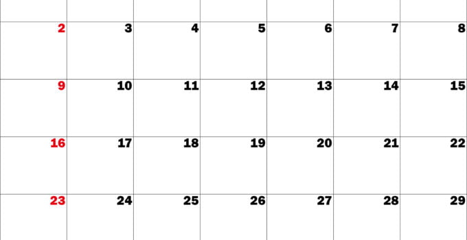august 2020 kalender
