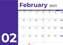 February days purple