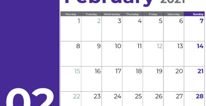 February days purple