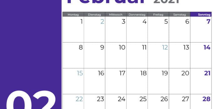 kalender februar 2021_purple