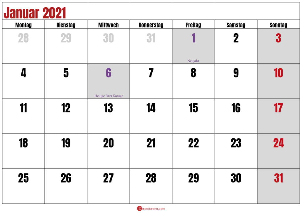 kalender januar 2021 pdf