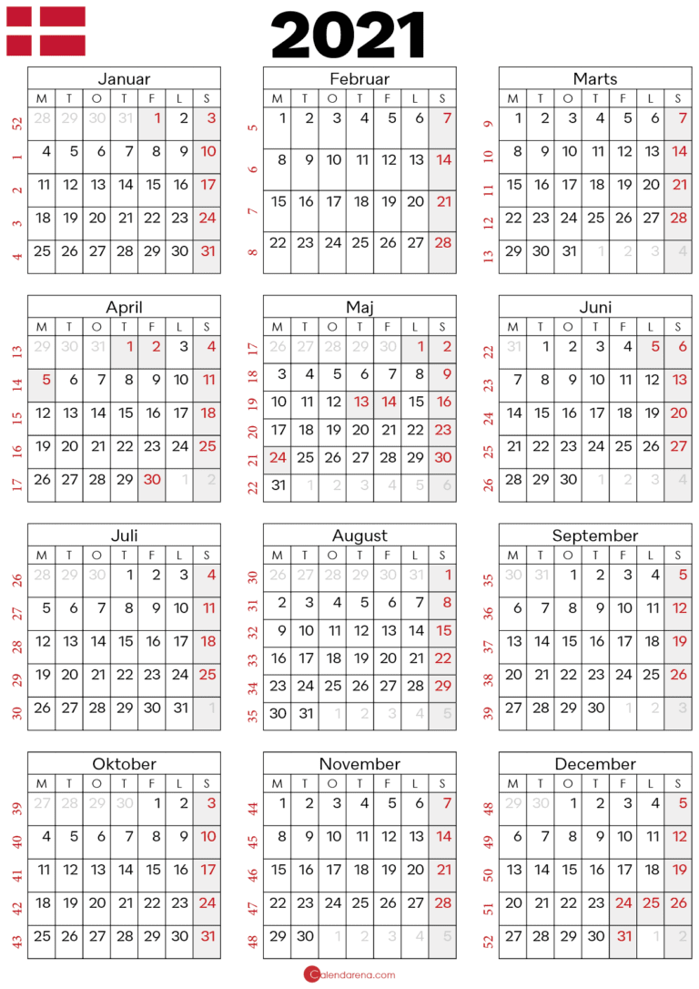 Kalender 2024 Med Helligdager Top The Best Review of School Calendar