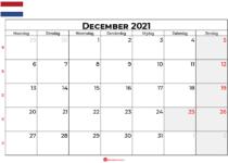 Kalender december 2021 nl