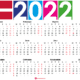 Kalender 2022 med helligdage og ugenumre