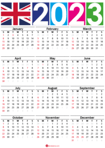 2022 calendar uk with holidays and weeks numbers