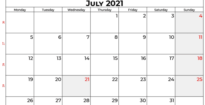 June And July 2022 Calendar July 2021 - June 2022 Calendar Calendarena