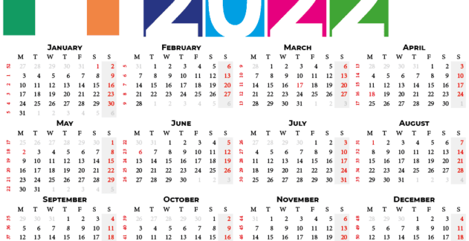 2022 calendar ireland