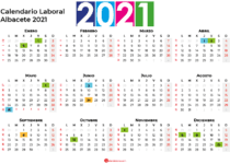 Calendario Laboral Albacete 2021
