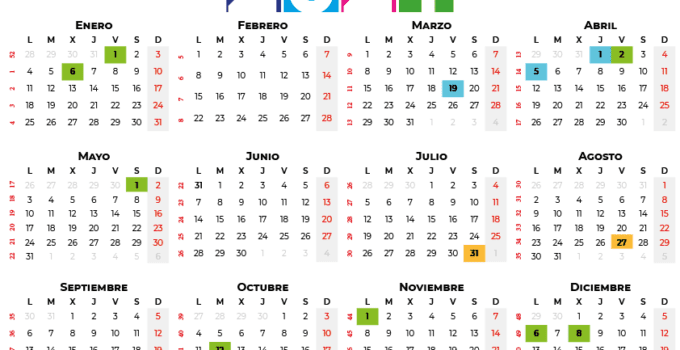 Calendario Laboral Bilbao 2021