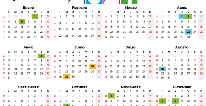 Calendario Laboral Burgos 2021