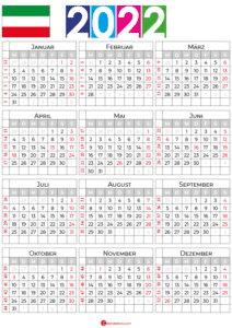 Kalender 2022 Nrw Zum Ausdrucken