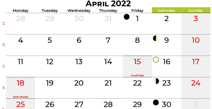 Good Friday 2022 Calendar Good Friday Calendarena