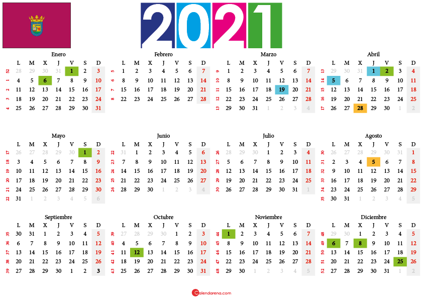calendario laboral alava 2021