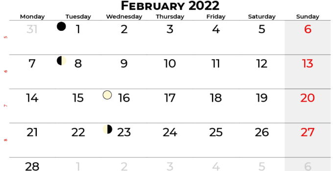 february 2022 calendar united kingdom
