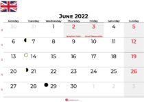 june 2022 calendar united kingdom