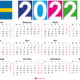 Kalender 2022 sverige med helgdagar och veckonummer