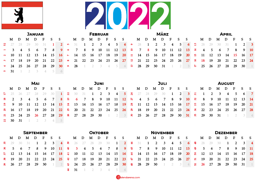 kalender 2022 berlin