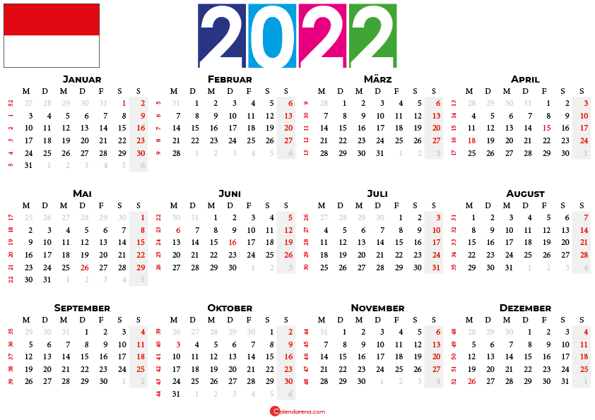Kalender 2022 Hessen Zum Ausdrucken
