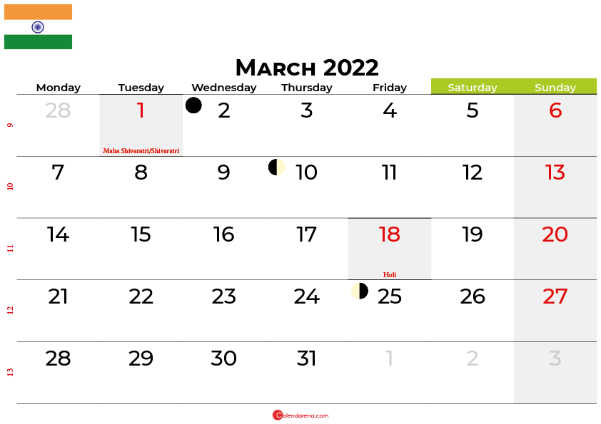 March 2022 Holiday Calendar Download Free March 2022 Calendar Ireland With Holidays