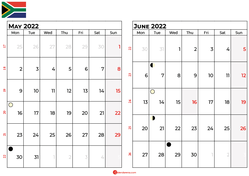 May And June 2022 Calendar Download Free June 2022 Calendar United Kingdom With Holidays
