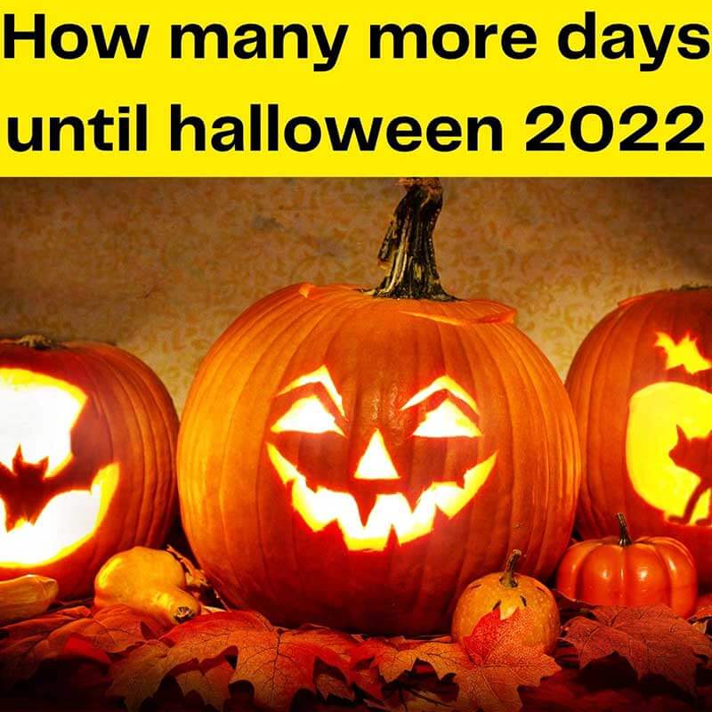 How Many Days Until Halloween 2022