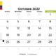 calendario octubre 2022 colombia para imprimir