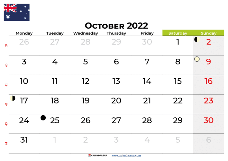 download-free-october-2022-calendar-australia