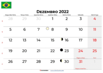 calendário dezembro 2022 brasil