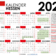 Kalender 2023 Hessen mit ferien + Feiertage
