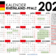 Kalender 2023 Rheinland-Pfalz mit ferien + Feiertage