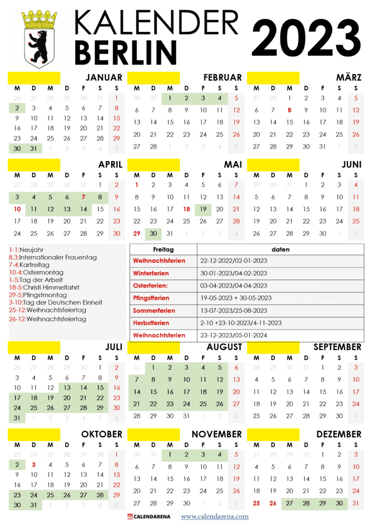 kalender feiertage berlin 2023