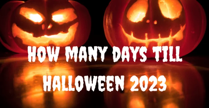 how many days till halloween