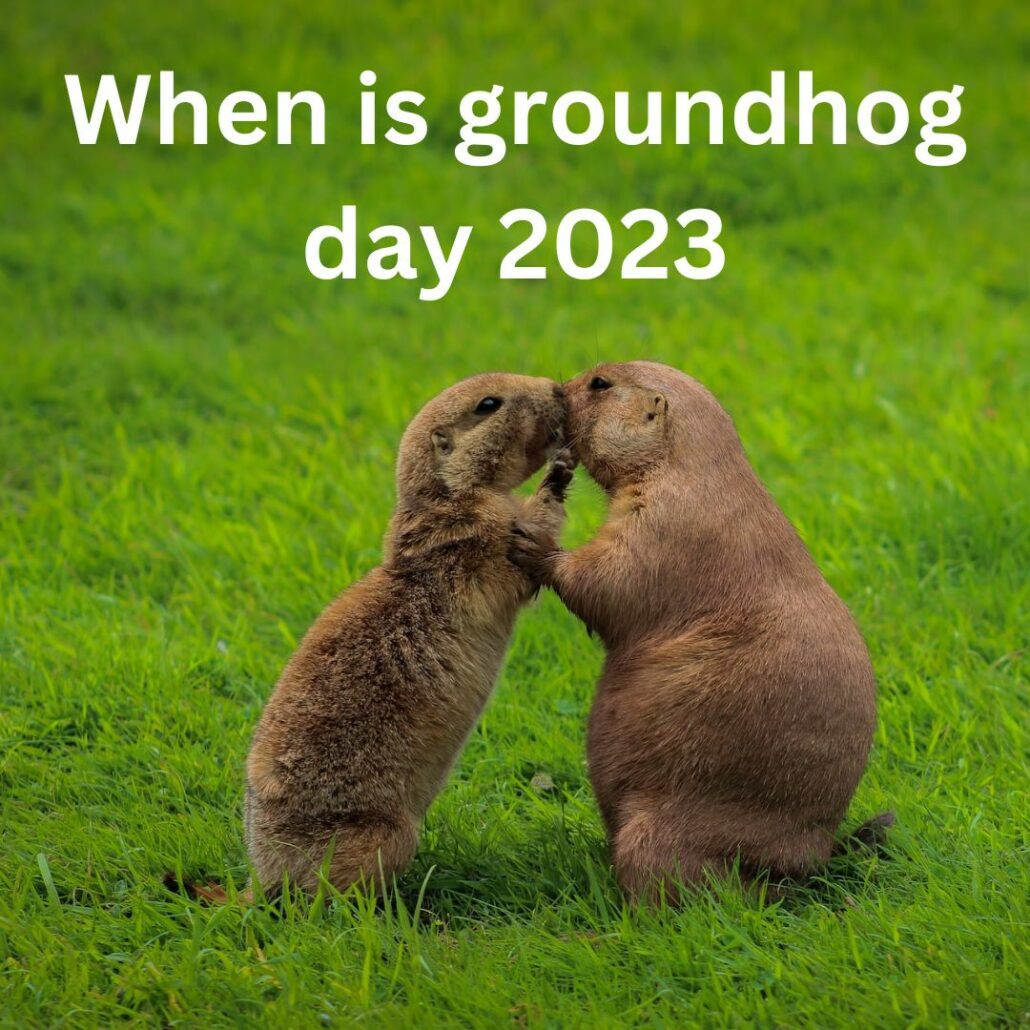 When is groundhog day 2023