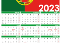 calendário 2023 com feriados portugal