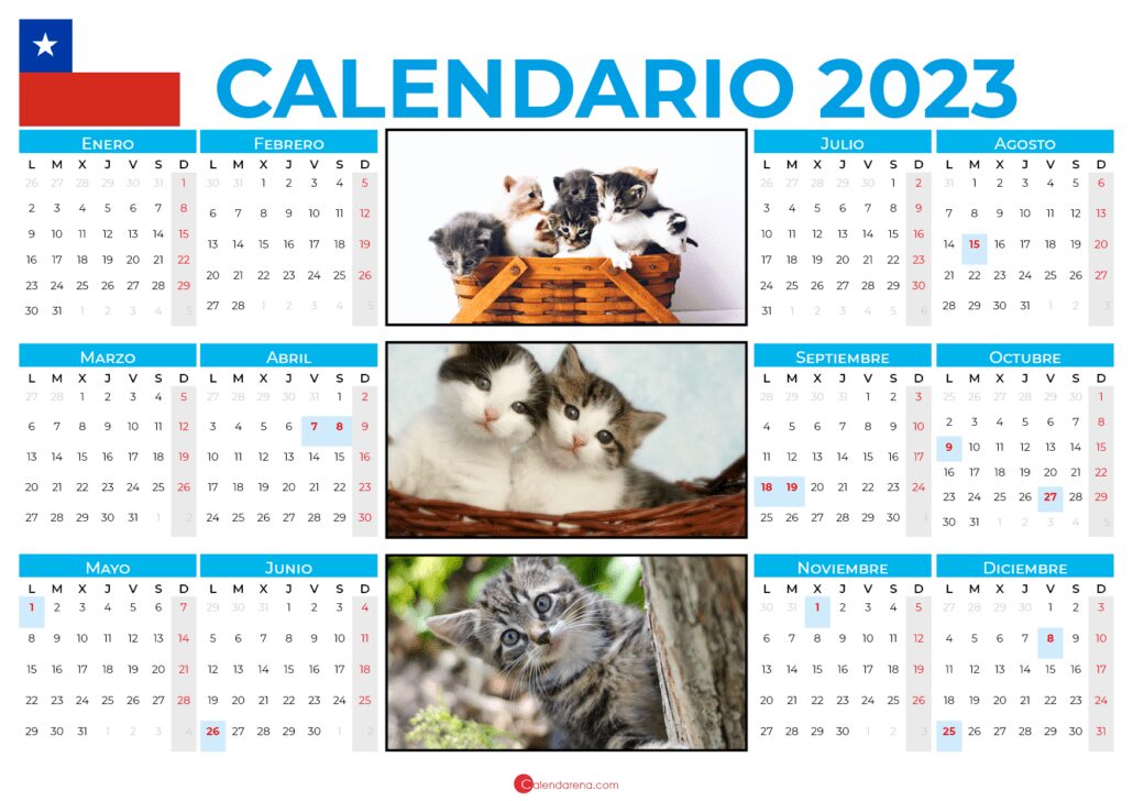 calendario 2023 feriados chile