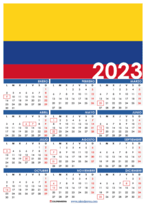 Calendario 2023 Colombia Con Festivos Pdf - Aria Art