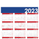 Kalender 2023 met weeknummers Nederland