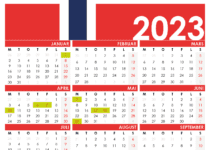 norsk kalender 2023