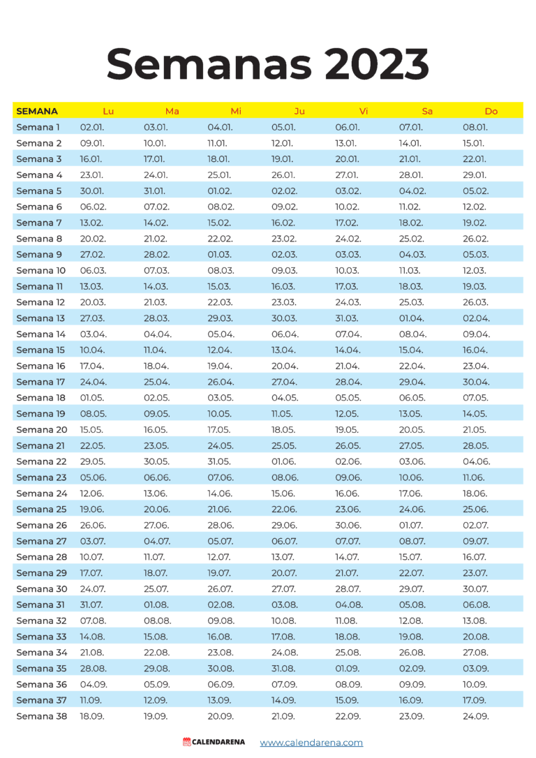 Calendario 2023 México Con Festivos Pdf