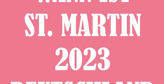 Wann ist st. Martin 2023 Deutschland
