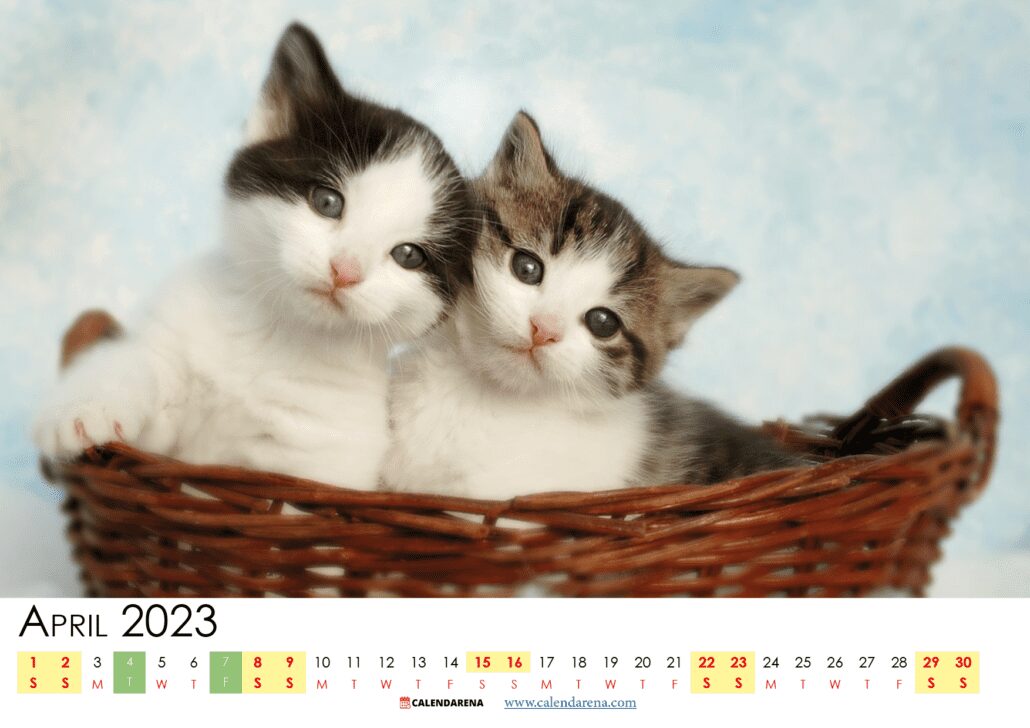 april 2023 calendar