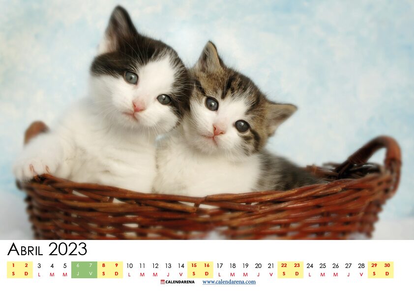 calendario abril 2023 argentina para imprimir