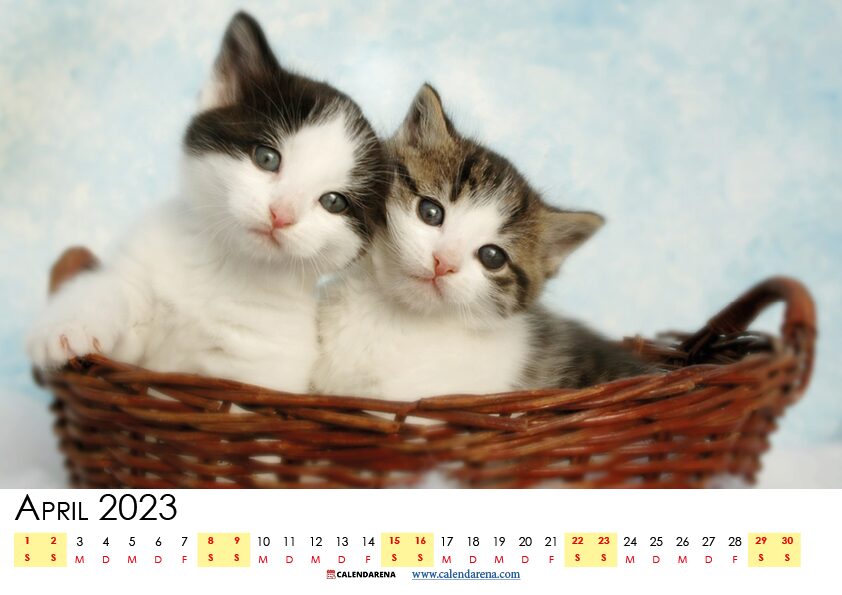 maandkalender april 2023 nederland