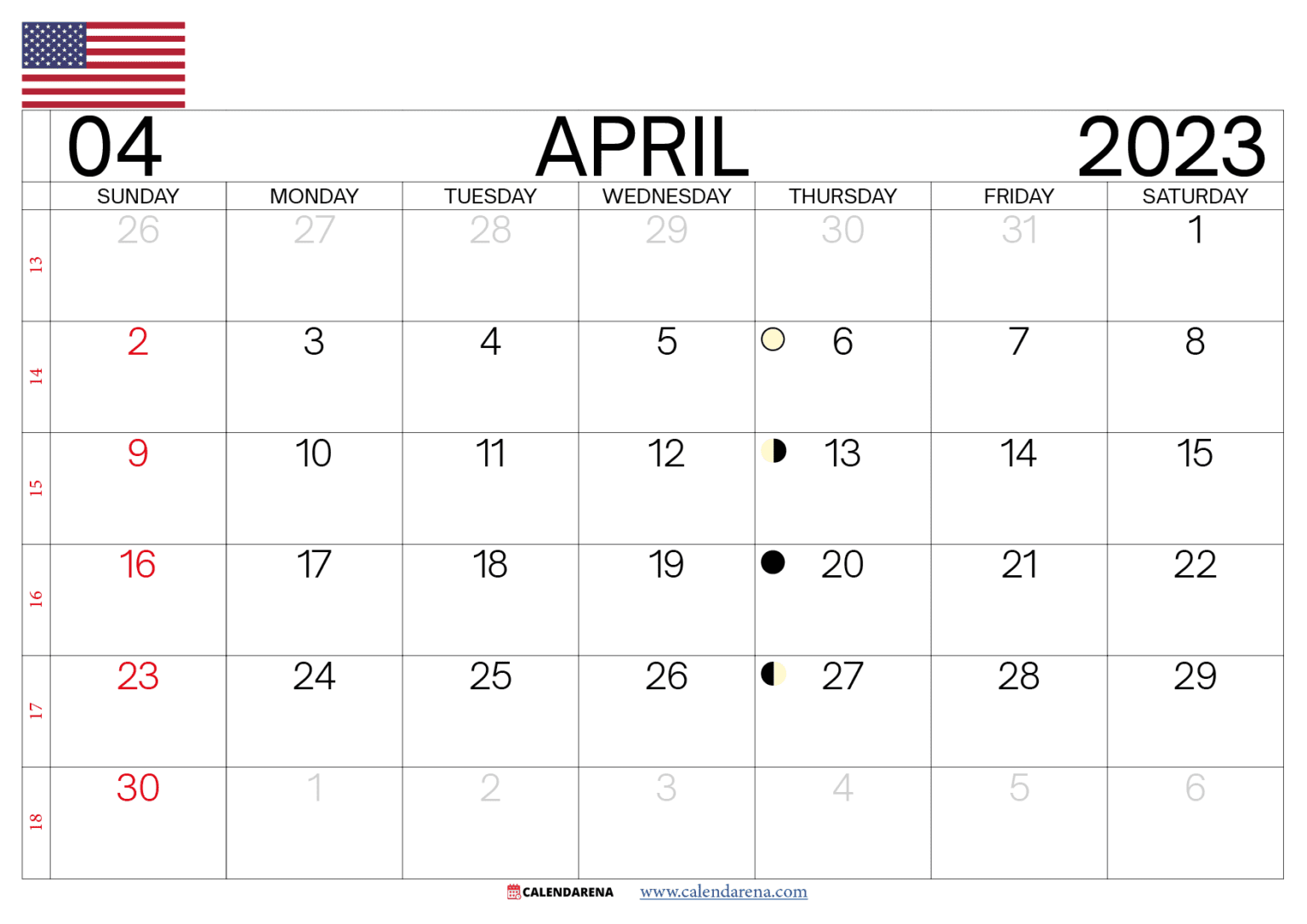Download Free May 2023 Calendar Printable USA
