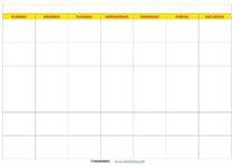 blank calendar pdf