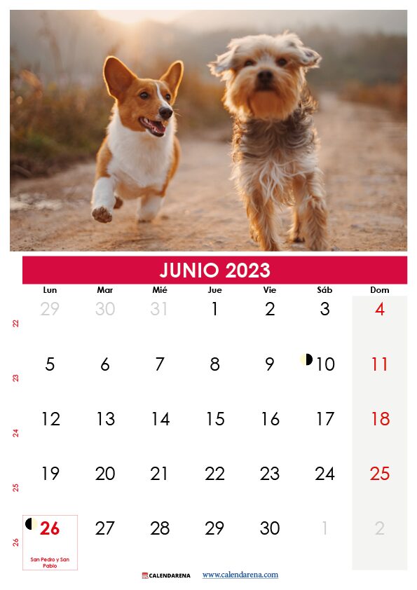 calendario junio 2023 chile con feriados