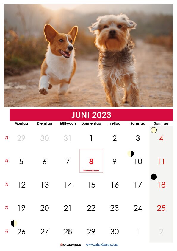 kalender monat juni 2023 österreich