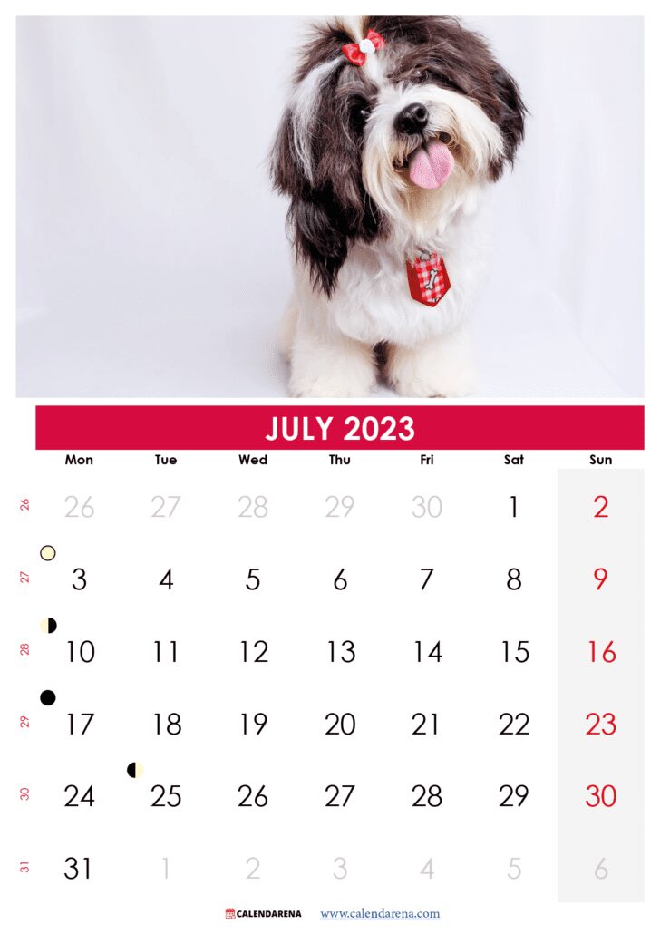 july 2023 calendar with holidays printable australia
