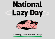 national lazy day